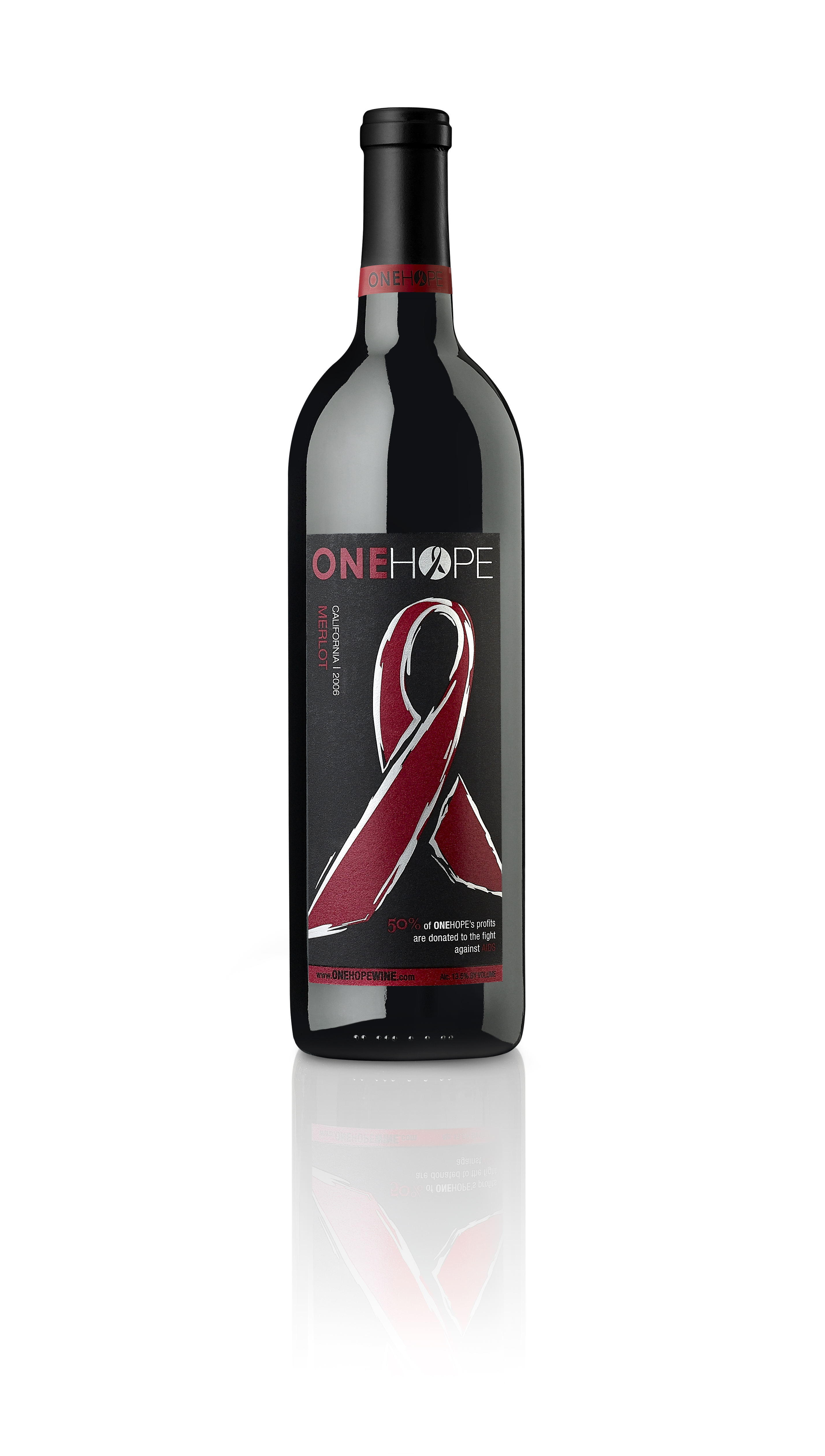 2007 ONEHOPE California Merlot Bottle Shot